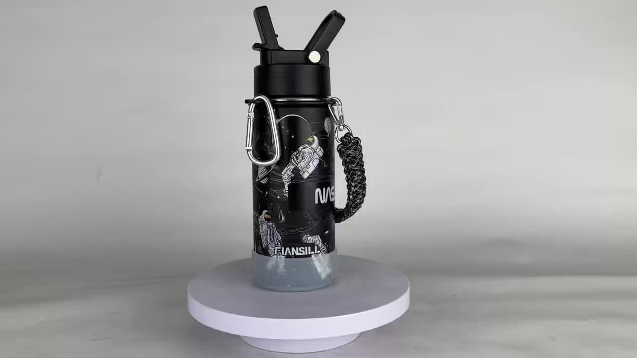 FIANSILL 16oz Astronauts Travel in Space kids bottle — product photo 10